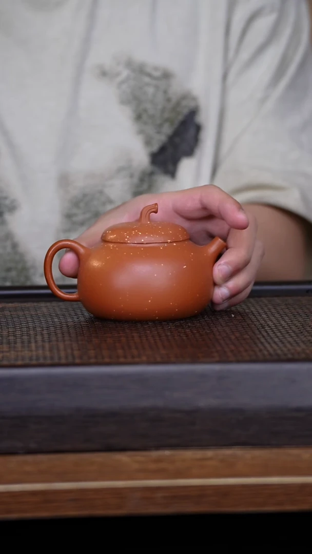 茶壶紫砂宜兴手工原矿紫砂壶001