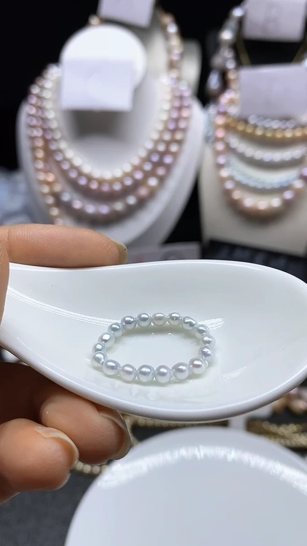 【闪购商品】淡水珍珠戒指未镶嵌多人