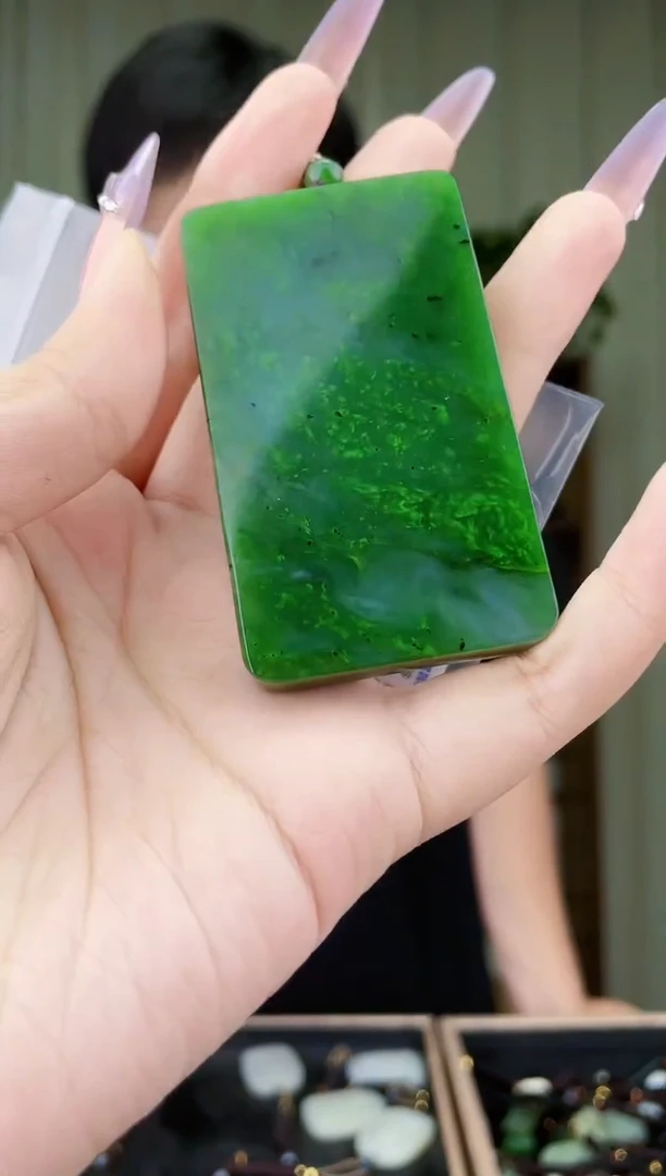 和田玉未镶嵌挂件W*拍一发一，多样性发货！