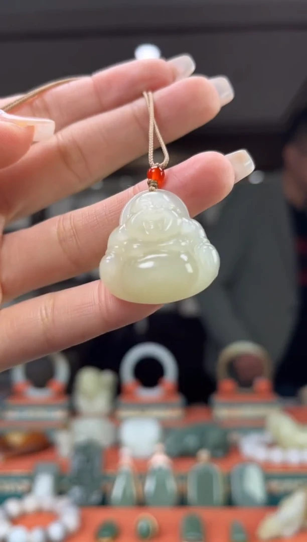 【闪购商品】和田玉颈饰未镶嵌佩佩28mm左右