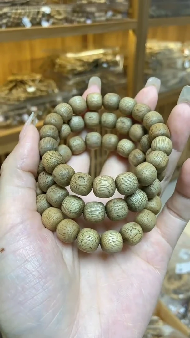 手串沉香文莱老型单圈1.1多样性发其一