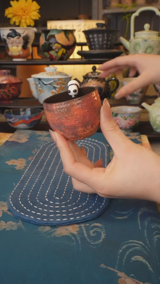 【闪购商品】贰鱼系列 紫砂小蛋杯