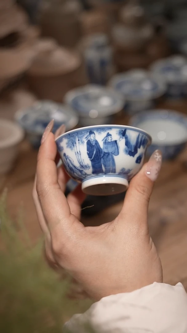 摆件陶景德镇陶瓷摆件