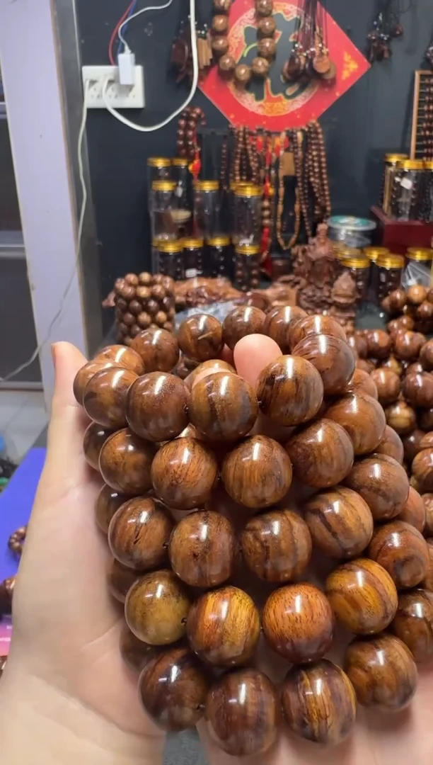 黄花梨/降香黄檀手串/手链29.9米正宗2.0规格海黄手串