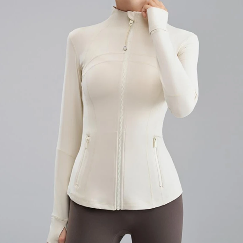 80519 Lu DEF正确面料立裁瑜伽全拉链开衫 4