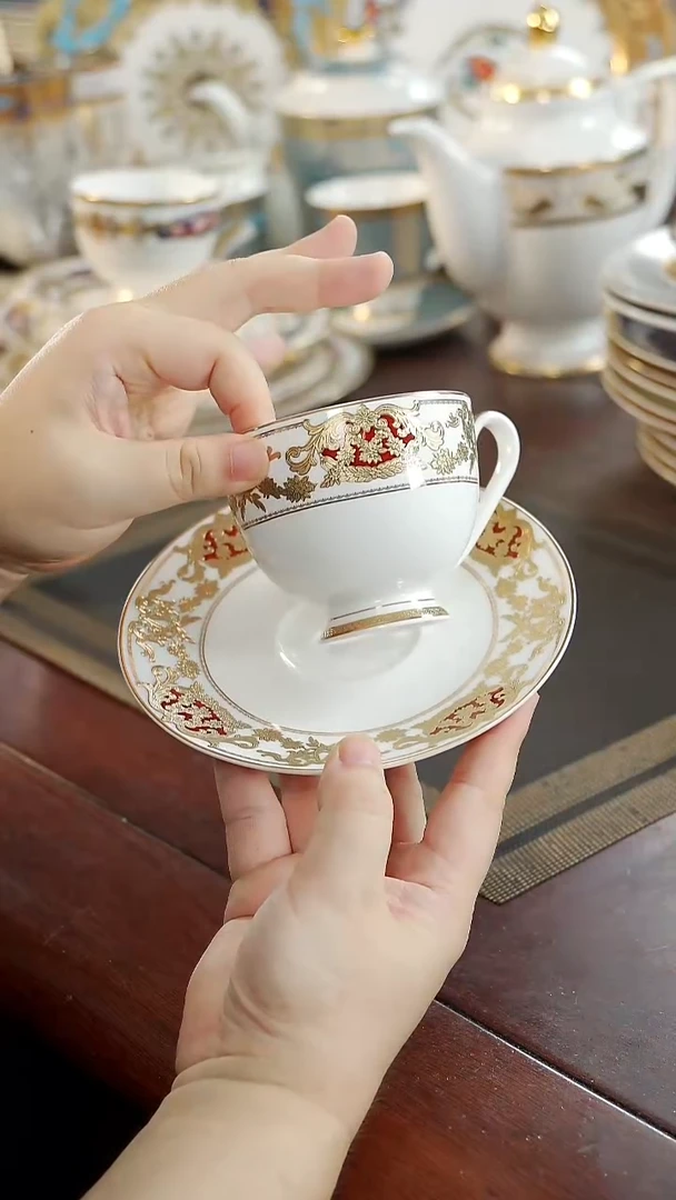 瓷片咖啡杯碟  福利价