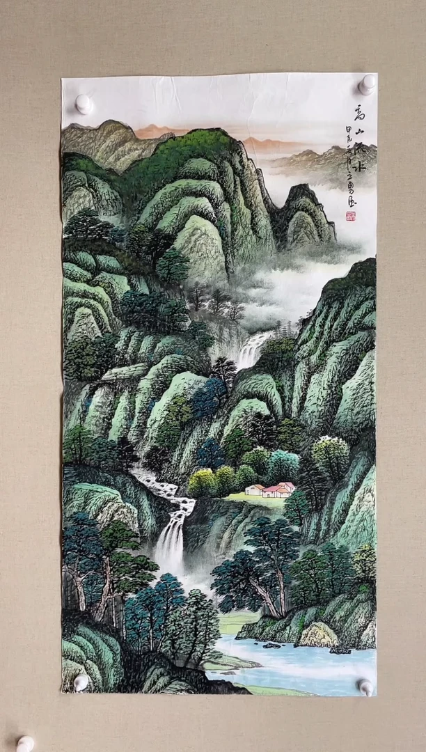 国画138*68 吴立勇吴立勇吴立勇吴立勇吴立勇