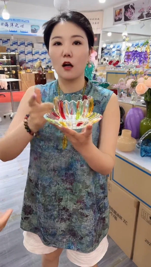 树脂瑞波花瓶花器E-晚4