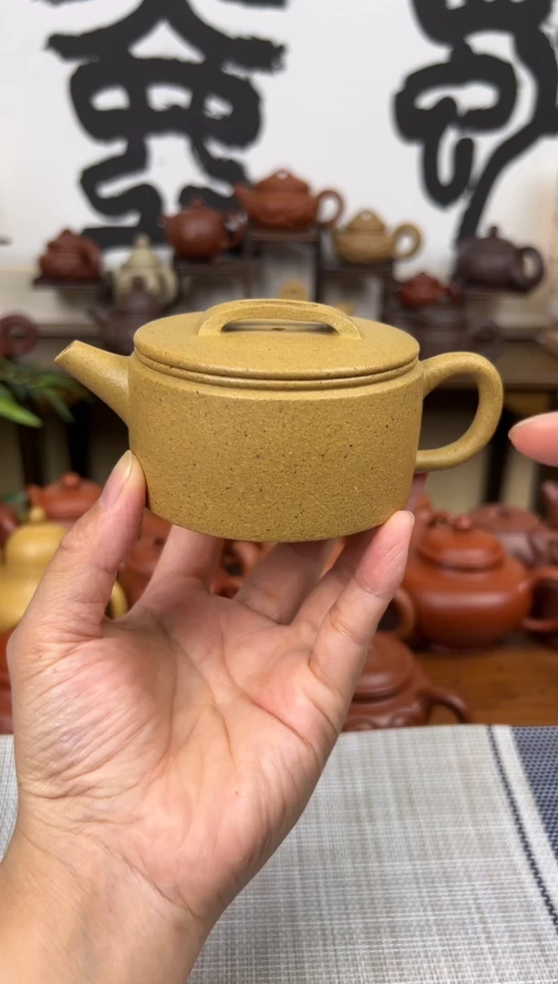 茶壶段泥黄金段一片瓦壶150CC