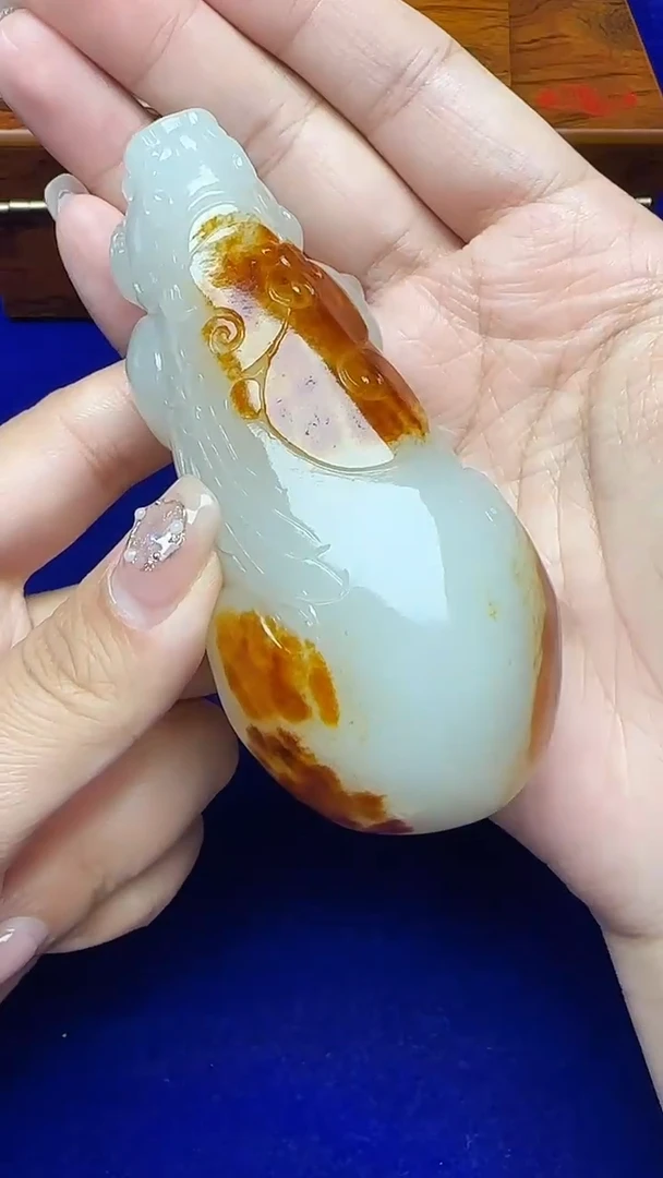 和田玉未镶嵌把件双**门1