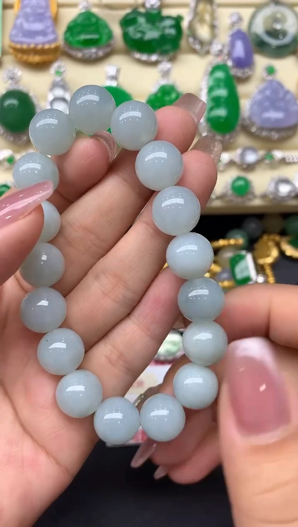 未镶嵌手链翡翠37-中国好珍宝
