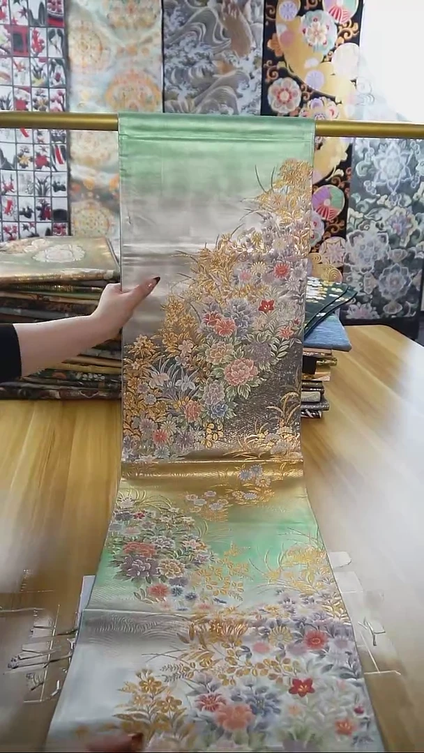 【闪购商品】织绣织锦52五通花卉