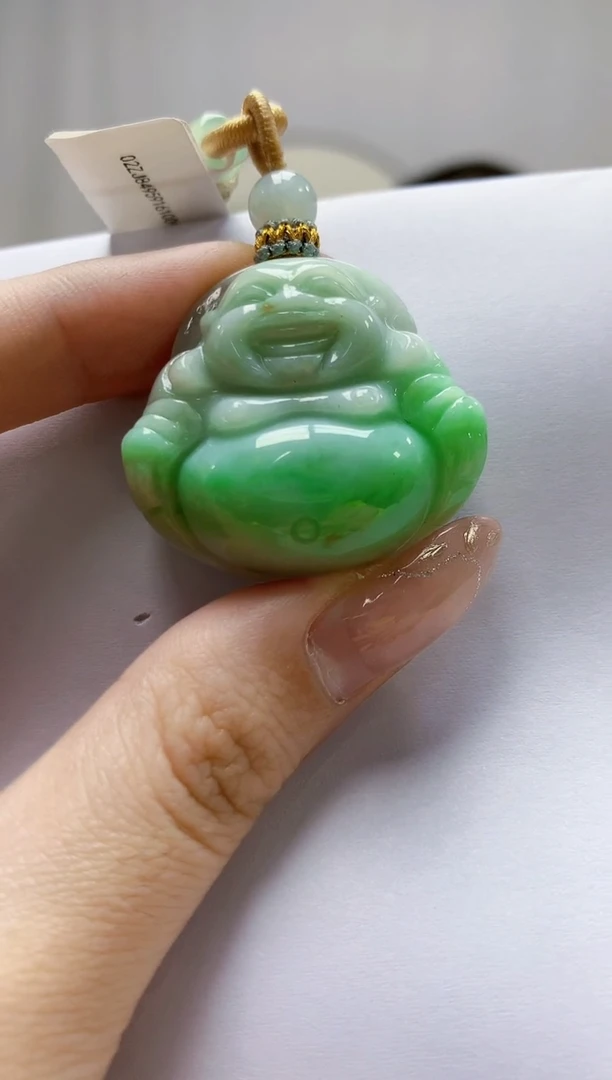 未镶嵌定制翡翠5167jw-毛货挂件59