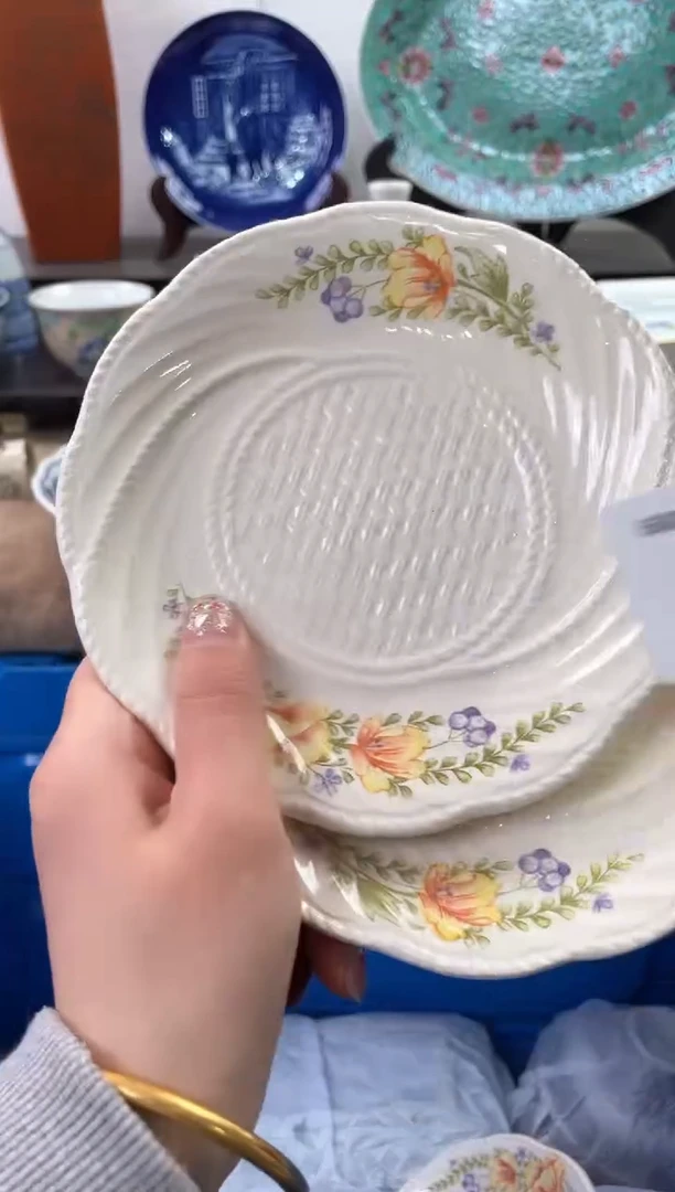 【闪购商品】瓷片77+3海外中古回流瓷器 默认瑕疵慎拍