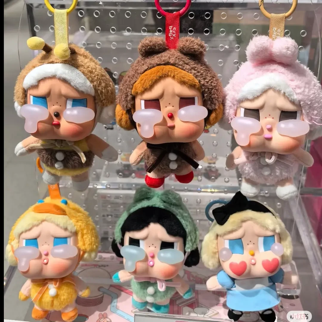 哭娃可爱搪胶毛绒布偶公仔盲盒-000