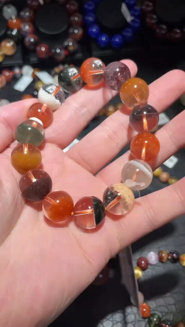 【闪购商品】水晶手链未镶嵌单圈多宝A15