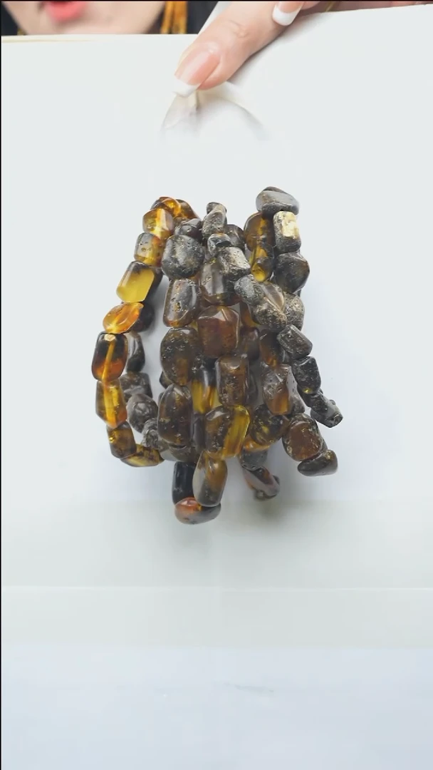 手链琥珀未镶嵌多样性发一