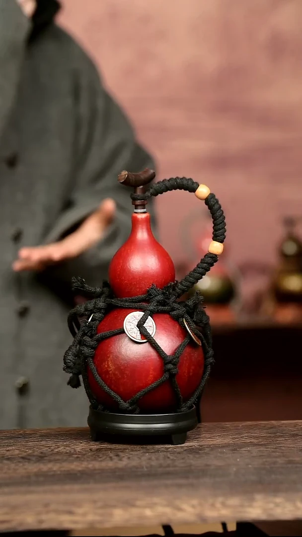 555号中药煮色  大漆葫芦水壶/酒壶 一物一拍