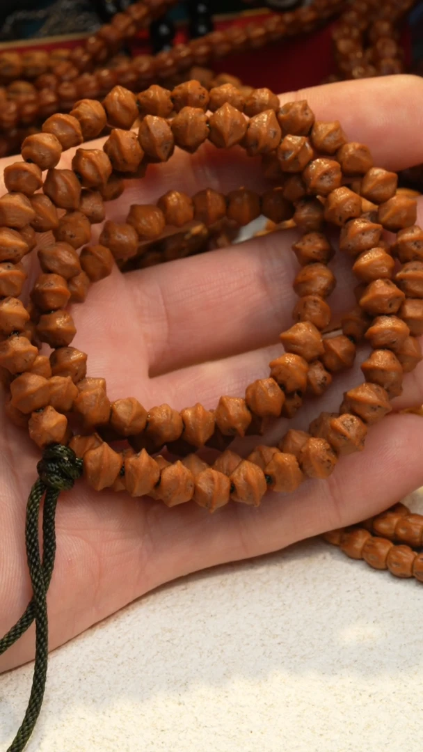 柏香籽/百香籽手串莲生纪横打4.0系列6.8mm