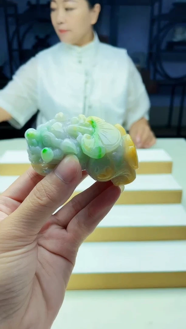 未镶嵌定制翡翠毛货09150158