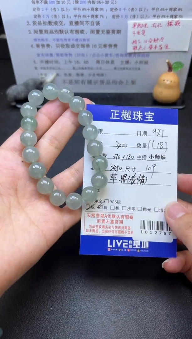 未镶嵌手串翡翠ZYZB-1012787