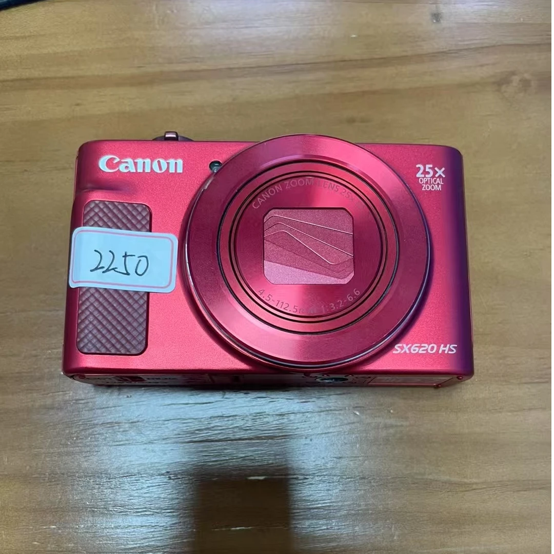 9新 Canon/佳能 sx620红色，全原装机屏镜圈1610像素超冷白出片