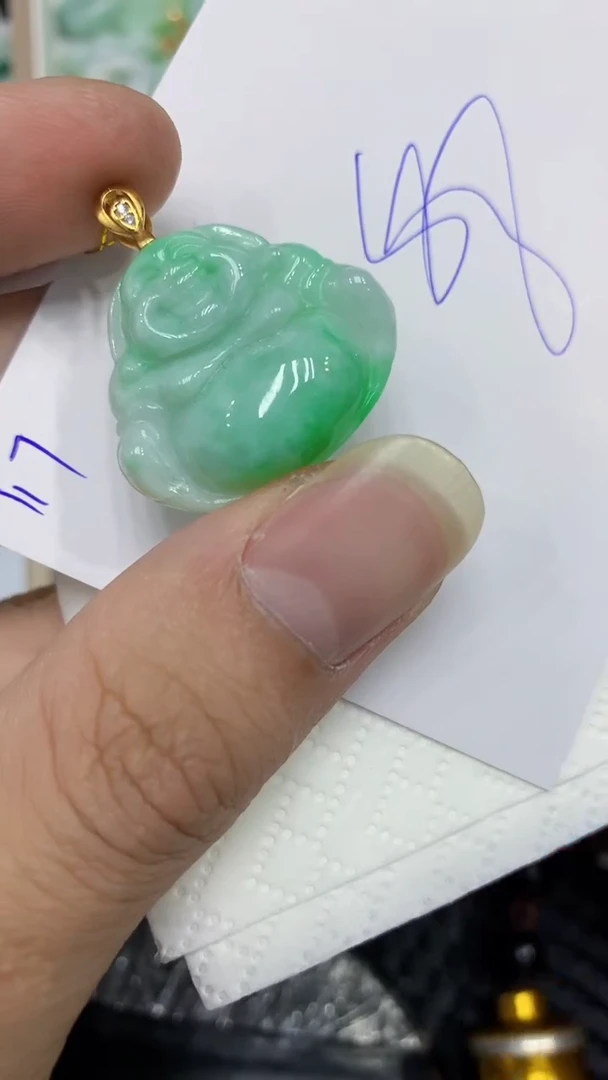颈饰未镶嵌翡翠缅甸A货翡翠