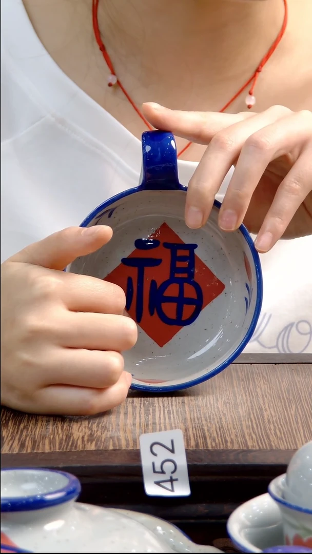 碟景德镇陶瓷手绘452
