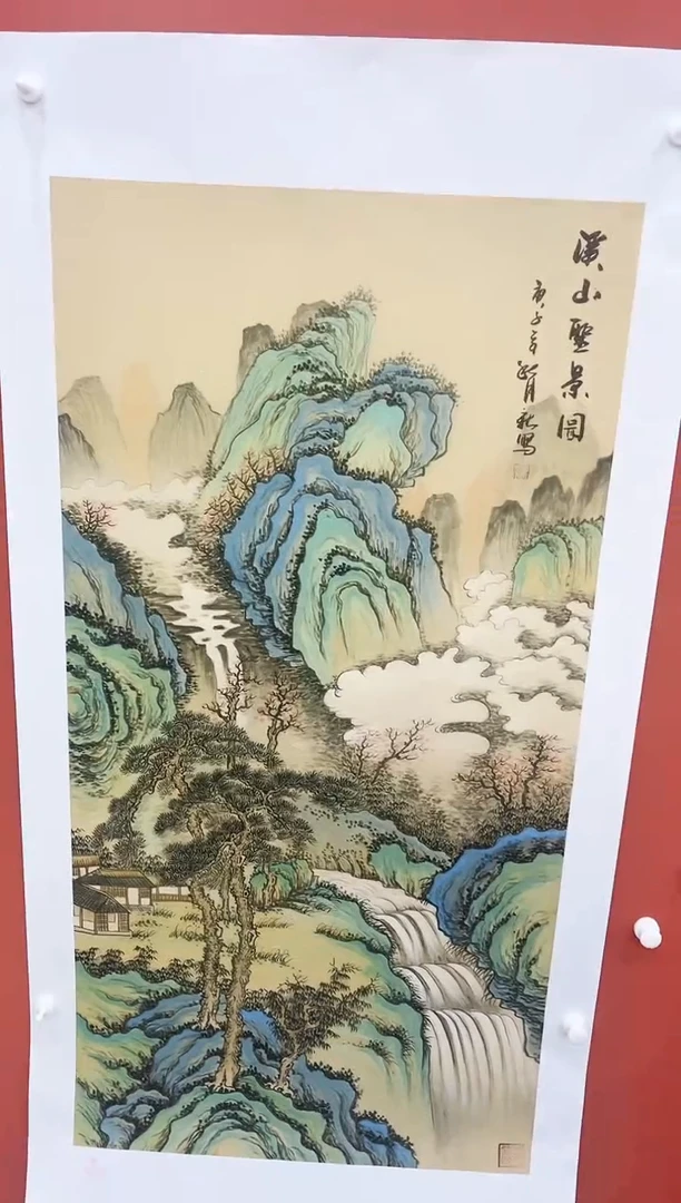 国画王月新国画作品