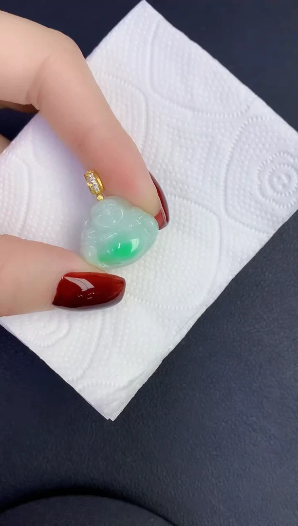 颈饰未镶嵌翡翠缅甸天然翡翠A货