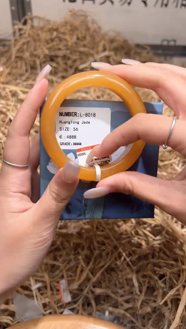 未镶嵌手镯石英质玉L8018LA