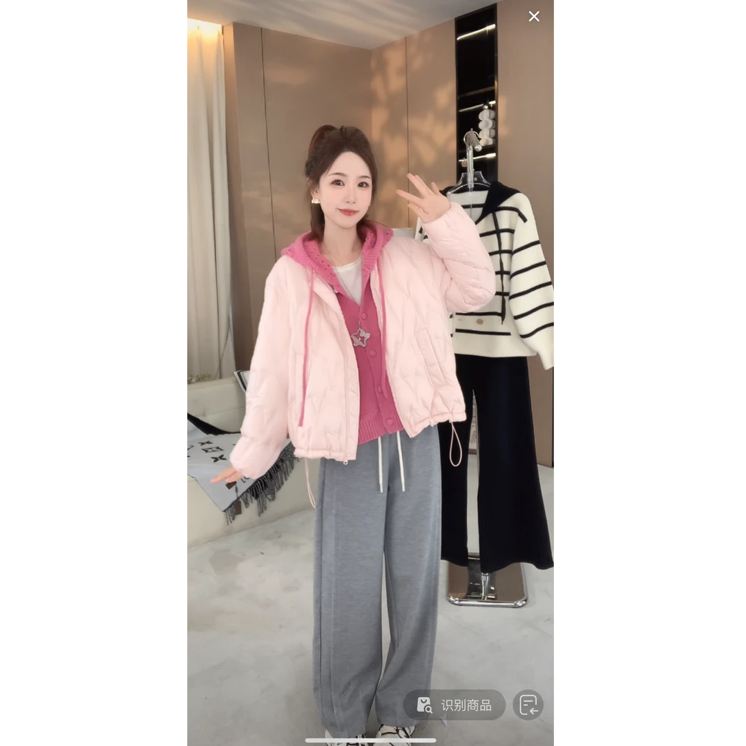 【轻软泡芙】LULU秋季新款时尚休闲羽绒服预WZLQ4YRF2741A