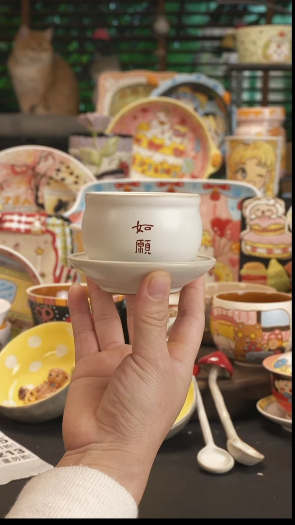 【原创设计】德化手绘陶瓷