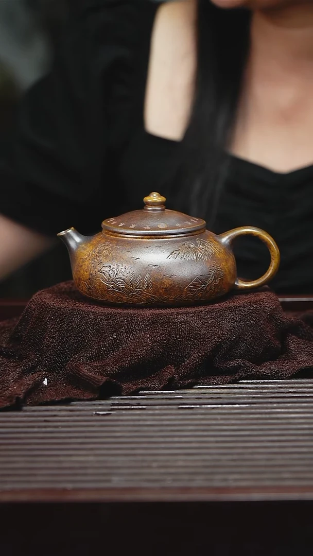 宜兴原矿紫砂壶茶壶200C