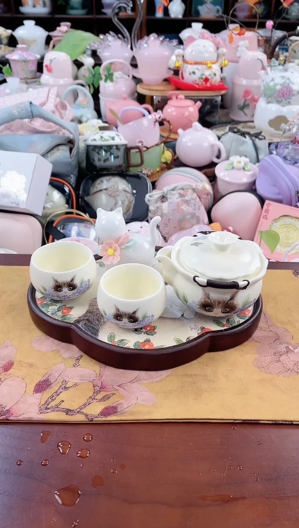 【闪购商品】瓷片茶具：库存仅剩1件