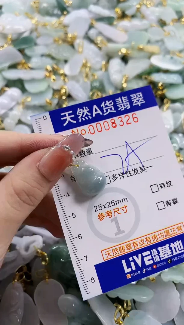 颈饰未镶嵌翡翠天然A货翡翠