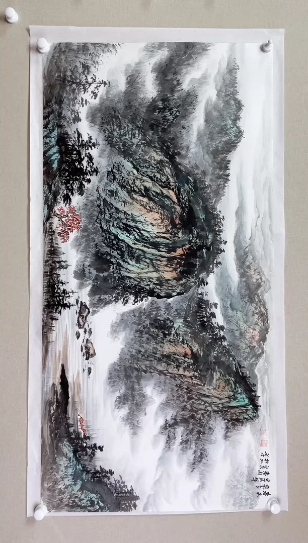 【闪购商品】国画138*68 翟永庆翟永庆翟永庆翟永庆