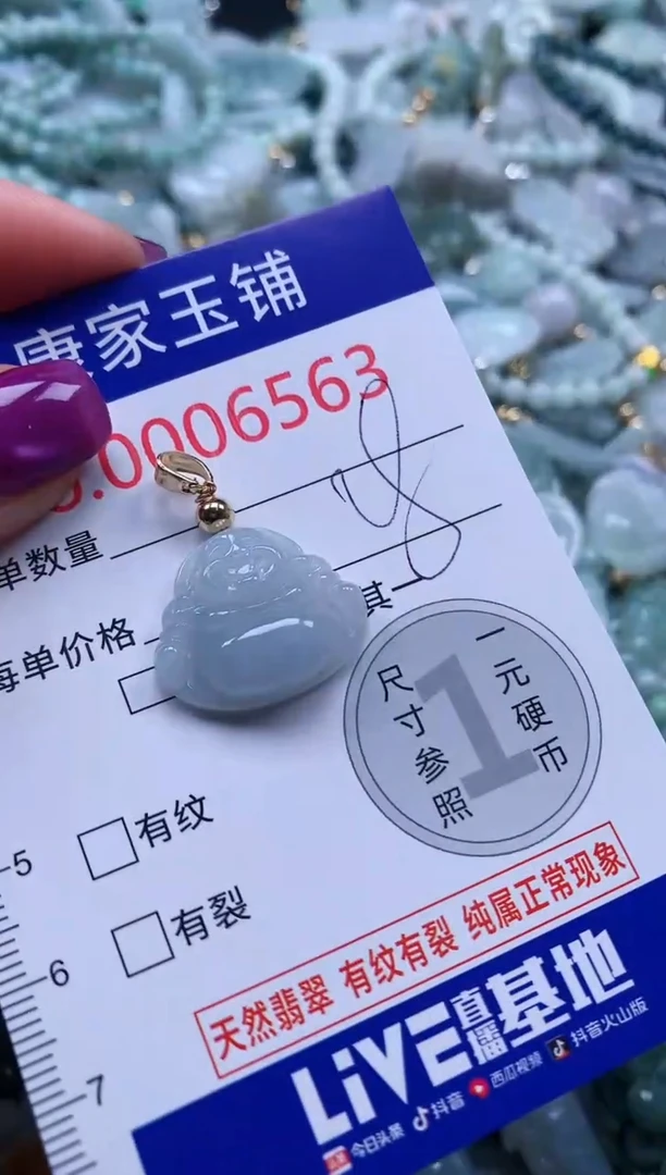 颈饰未镶嵌翡翠6563