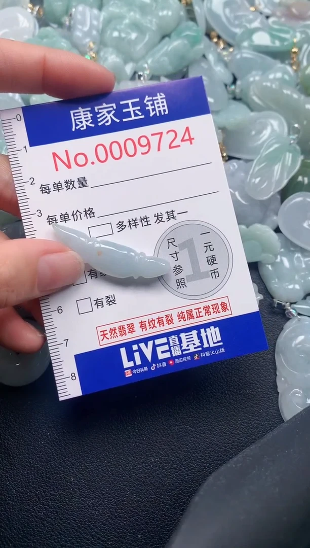 颈饰未镶嵌翡翠9724