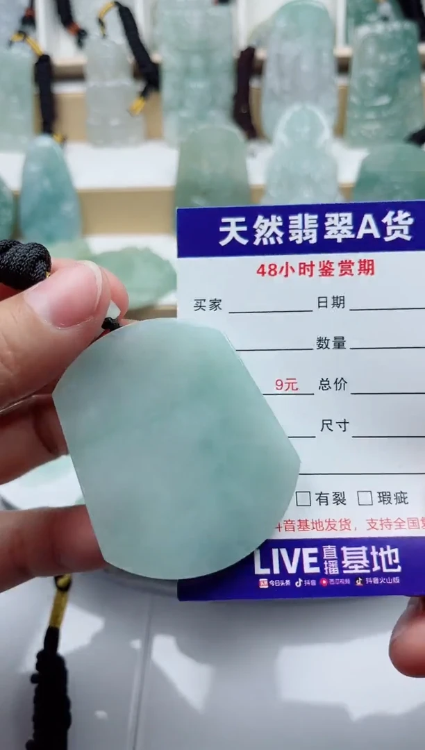 颈饰未镶嵌翡翠