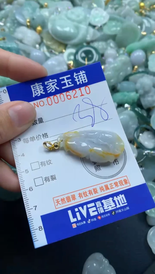 颈饰未镶嵌翡翠6210