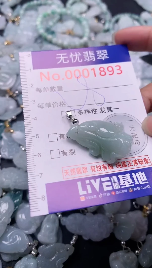 颈饰未镶嵌翡翠1893