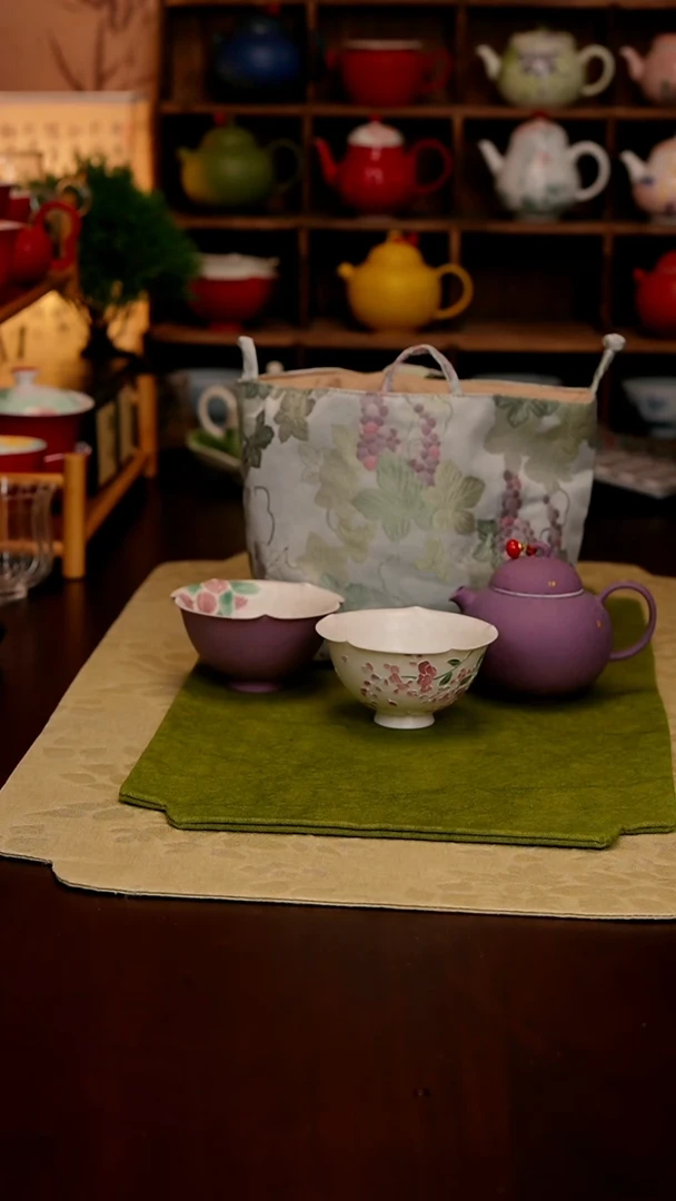 紫黛一壶二杯加包包