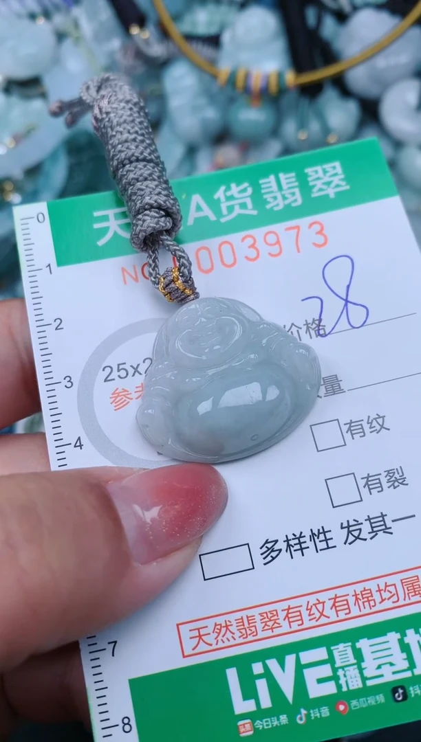 【闪购商品】翡翠颈饰未镶嵌.0003973