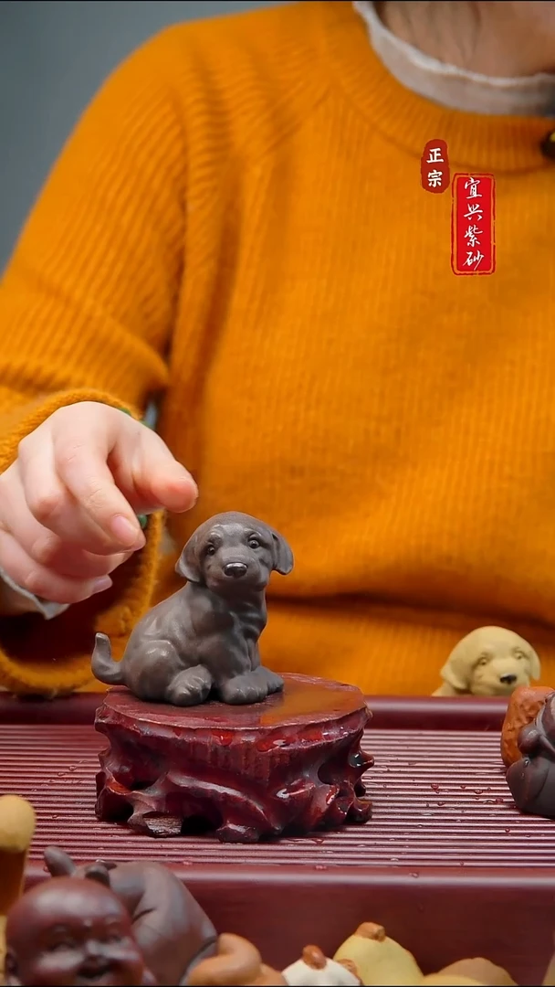 紫砂茶宠宜兴紫砂茶宠摆件