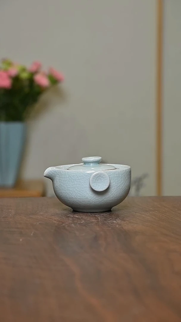 手抓壶150ml 粉青釉