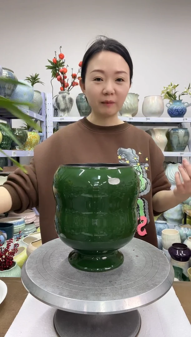 12.25陶瓷花盆直播链接高. 19    口13