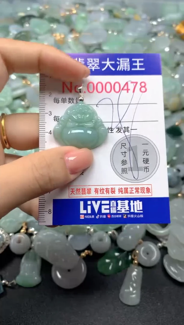 颈饰未镶嵌翡翠478