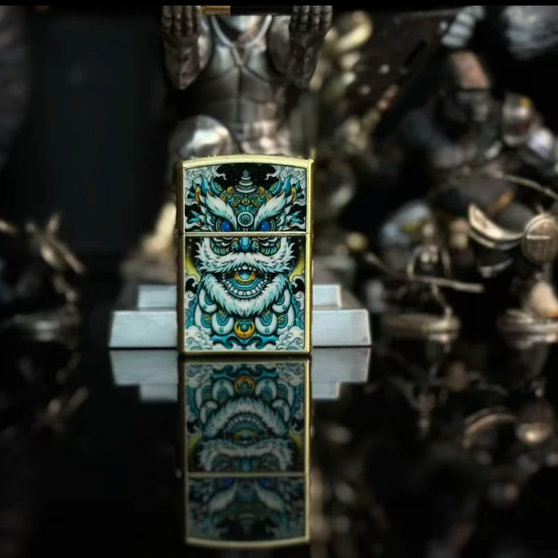 夜光鸿运当头醒狮煤 油机