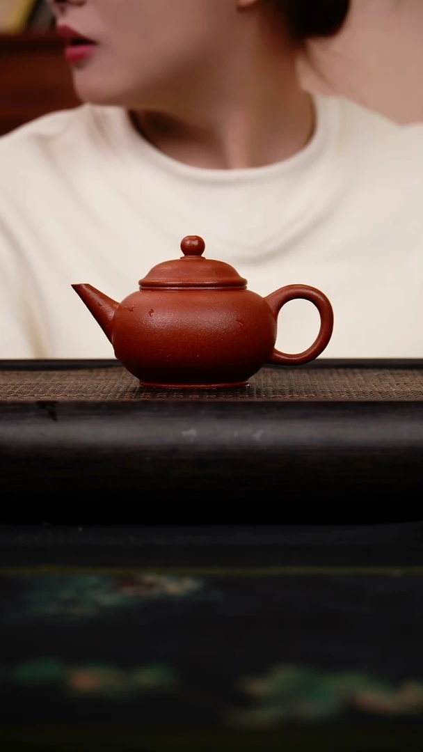 茶壶紫砂特拼红 水平